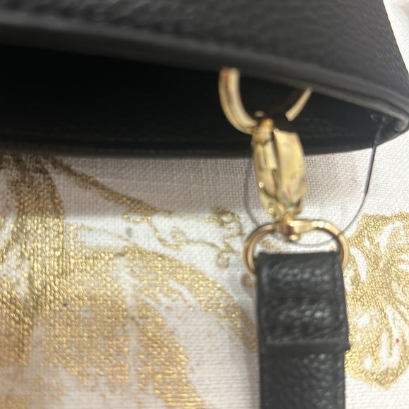 Nanette Lepore Vegan Leather Black crossbody Bag - Picture 10 of 13